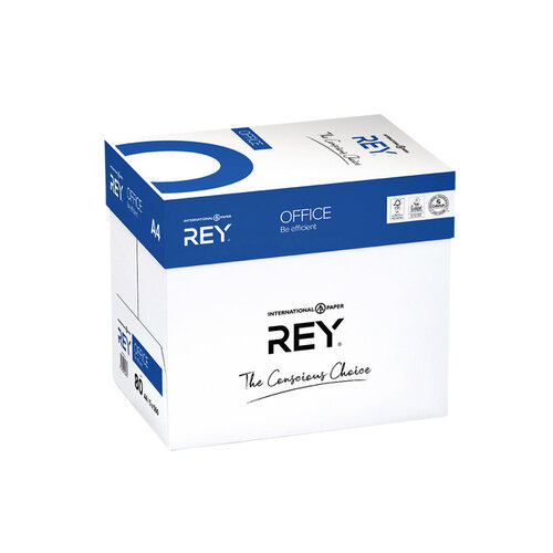 Rey Kopieerpapier Rey Office A4 80gr wit 500vel