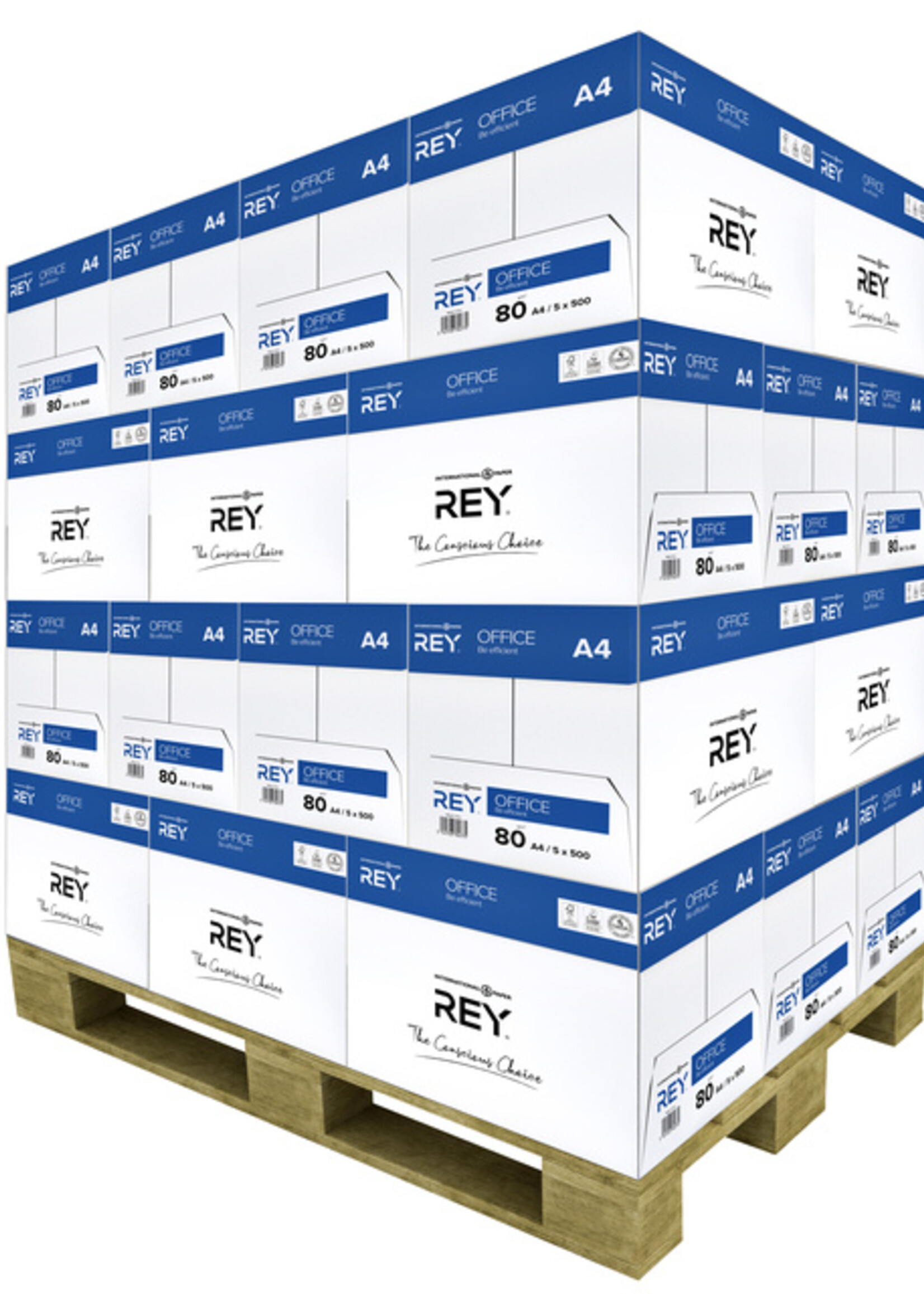 Rey Papier copieur Rey Office A4 80g blanc 500 feuilles