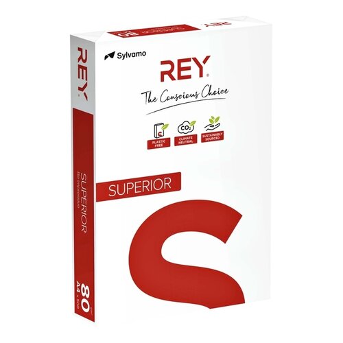 Rey Kopieerpapier Rey Superior A4 80gr wit 500vel