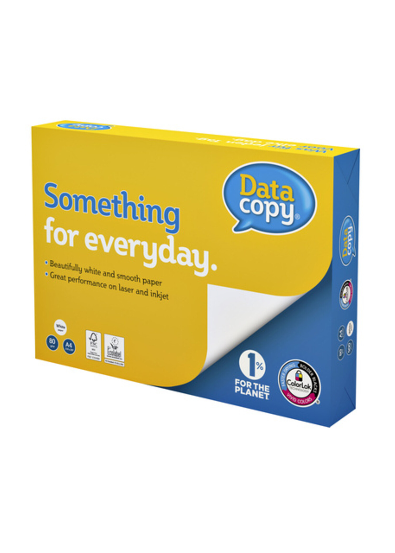 Datacopy Kopieerpapier Datacopy A4 80gr wit 500vel
