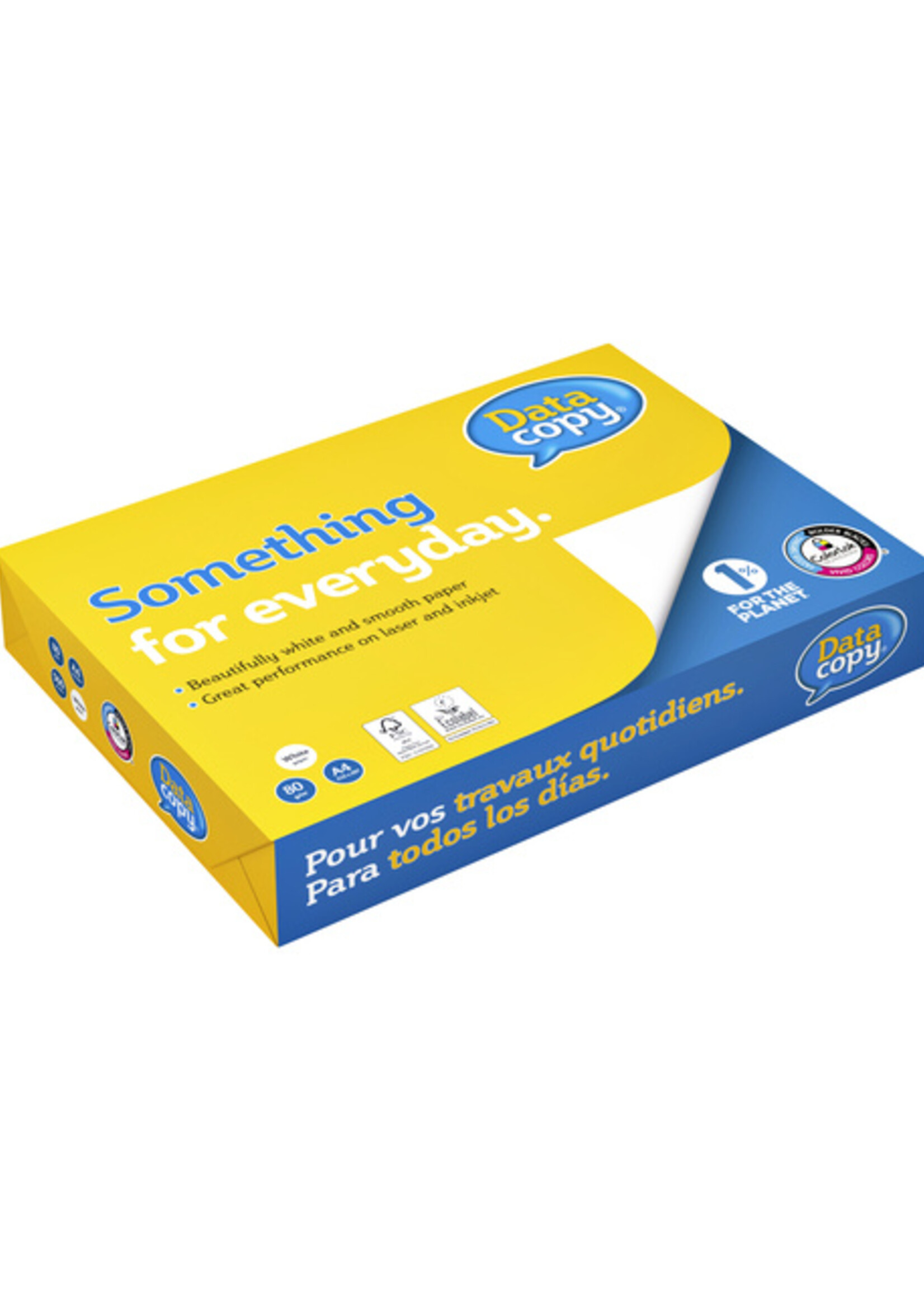 Datacopy Kopieerpapier Datacopy A4 80gr wit 500vel