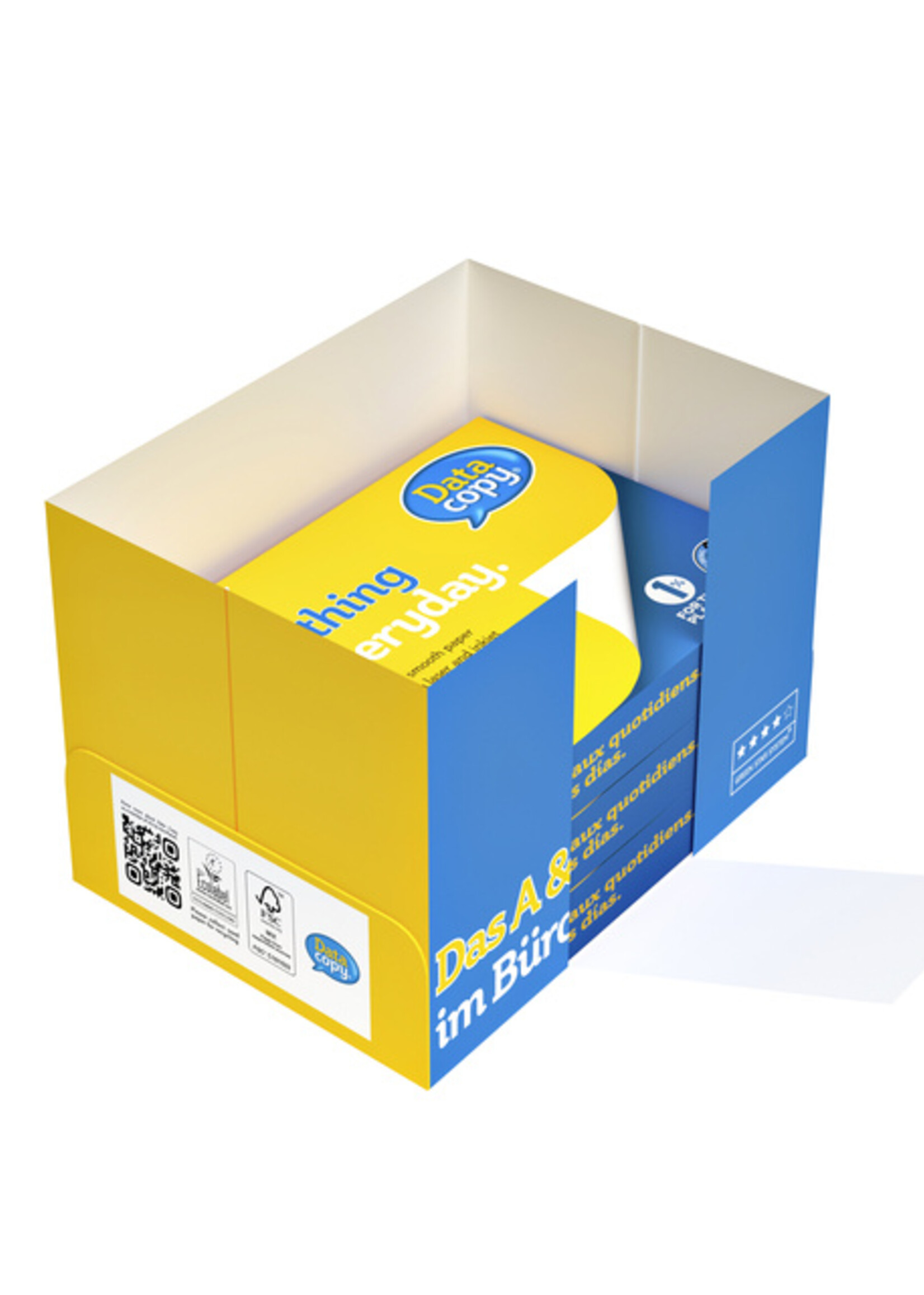 Datacopy Kopieerpapier Datacopy A4 80gr wit 500vel