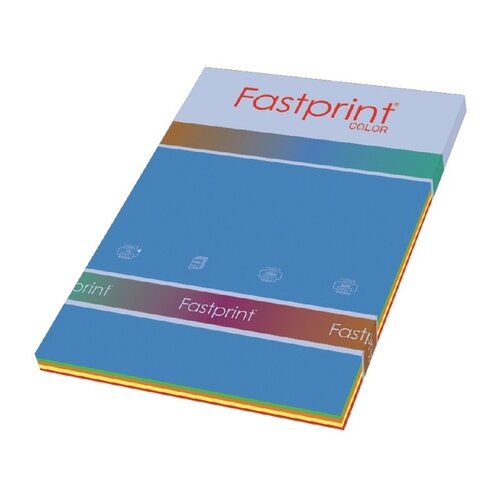 Fastprint Kopieerpapier Fastprint A4 80gr 5 felle kleuren 250vel