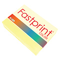 Fastprint Kopieerpapier Fastprint A4 80gr kanariegeel 500vel