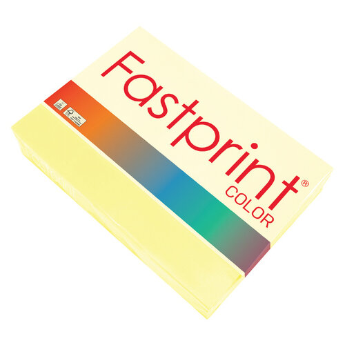 Fastprint Papier copieur Fastprint A4 80g jaune canari 500 feuilles