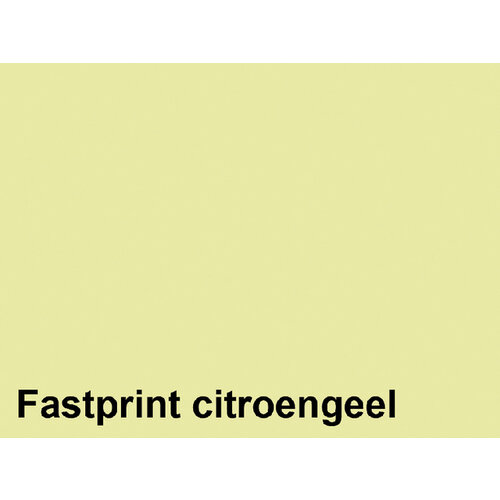 Fastprint Kopieerpapier Fastprint A4 80gr citroengeel 500vel