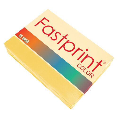 Fastprint Kopieerpapier Fastprint A4 80gr diepgeel 500vel