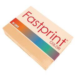 Papier copieur Fastprint A4 80g saumon 500 feuilles