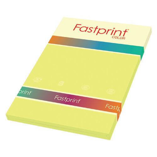 Fastprint Papier copieur Fastprint A4 120g jaune 100 feuilles