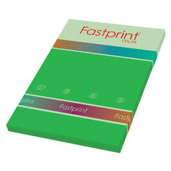 Papier copieur Fastprint A4 120g vert gazon 100 feuilles