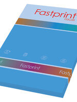 Fastprint Papier copieur Fastprint A4 120g bleu intense 100 feuilles