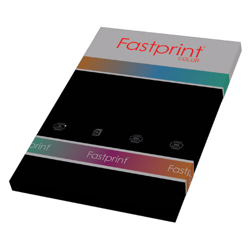 Fastprint Kopieerpapier Fastprint A4 120gr zwart 100vel