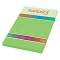 Fastprint Papier copieur Fastprint A4 160g vert vif 50 feuilles