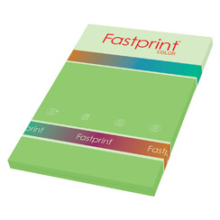 Papier copieur Fastprint A4 160g vert vif 50 feuilles
