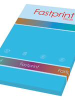 Fastprint Papier copieur Fastprint A4 160g bleu azur 50 feuilles