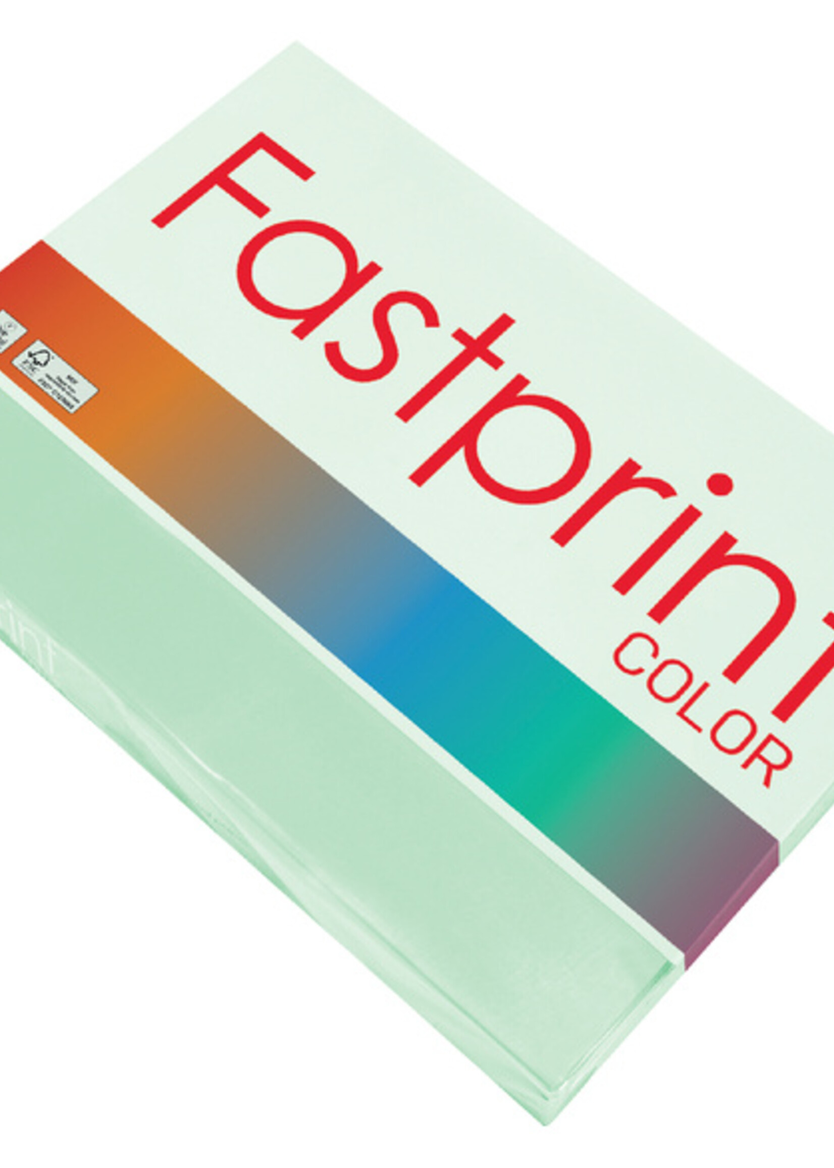 Fastprint Kopieerpapier Fastprint A4 160gr appelgroen 250vel