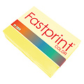 Fastprint Papier copieur Fastprint A4 160g jaune soufre 250 feuilles