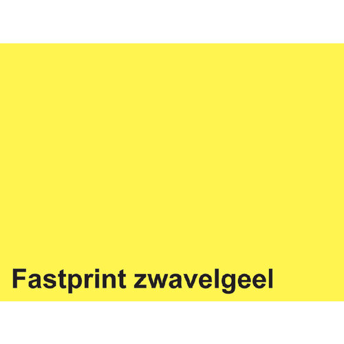 Fastprint Papier copieur Fastprint A4 160g jaune soufre 250 feuilles