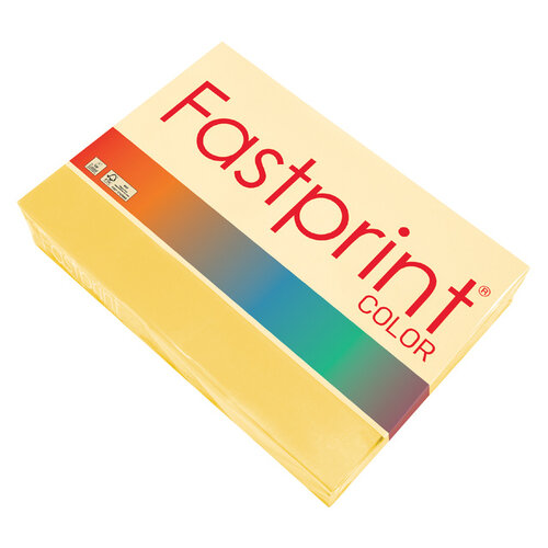 Fastprint Papier copieur Fastprint A4 160g jaune intense 250 feuilles