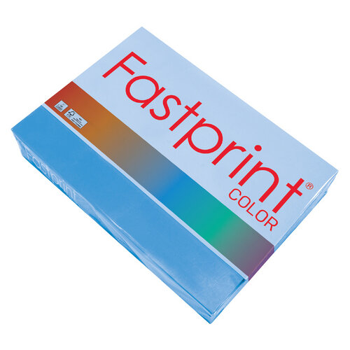 Fastprint Papier copieur Fastprint A4 160g bleu foncé 250 feuilles