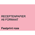 Fastprint Papier ordonnances Fastprint A6 80g rose 2000 feuilles