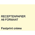 Fastprint Papier ordonnances Fastprint A6 80g crème 2000 feuilles