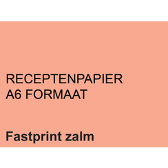 Papier ordonnances Fastprint A6 80g saumon 2000 feuilles