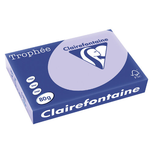 Trophee Kopieerpapier Trophee A4 80gr lila 500vel