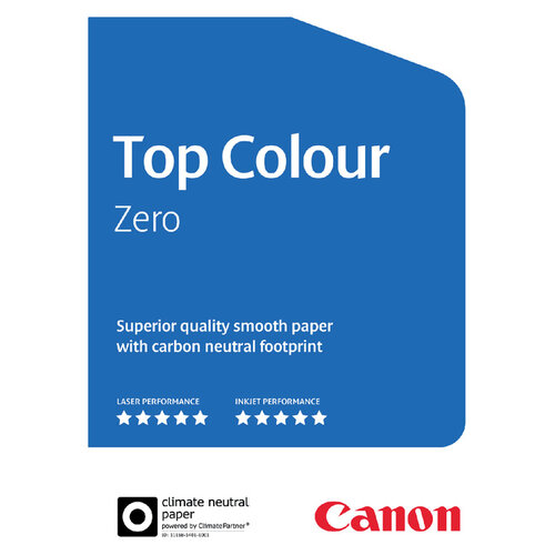 Canon Papier laser Canon Top Colour Zero A4 100g blanc 500 fls