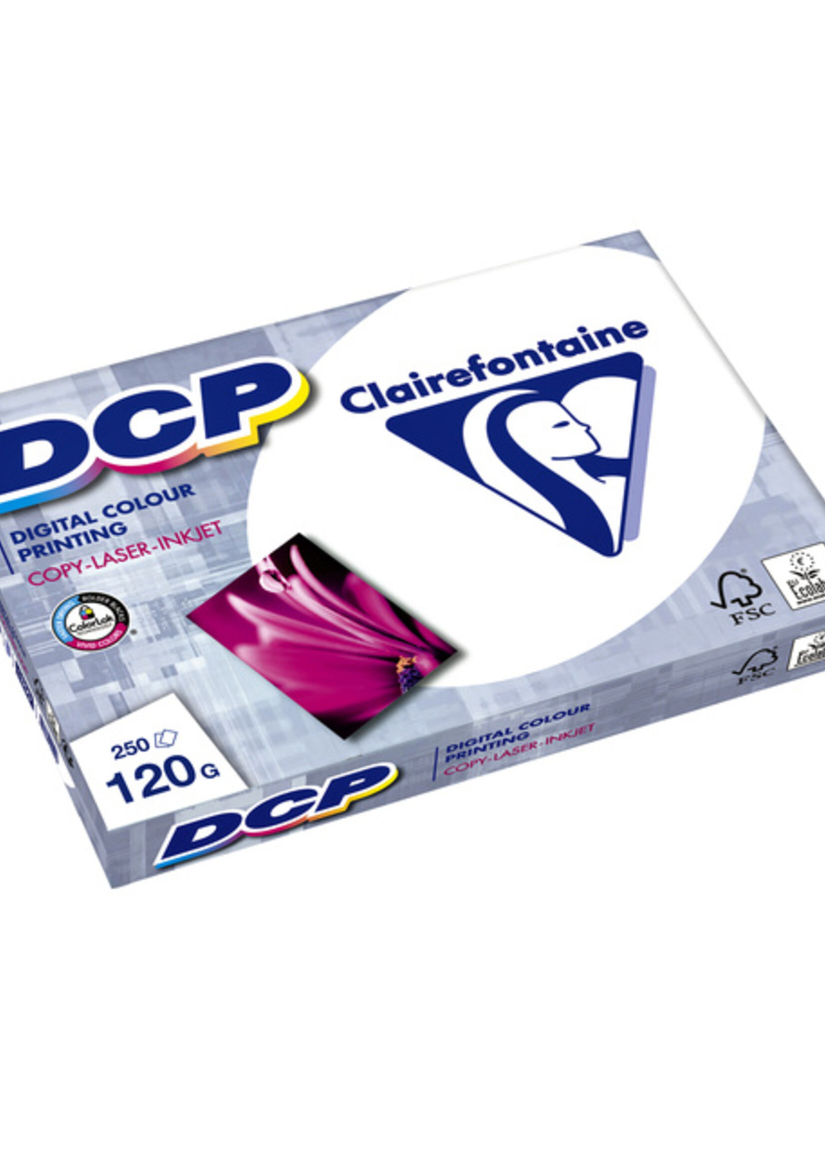 Clairefontaine Papier laser couleur Clairefontaine DCP A4 120g 250 feuilles