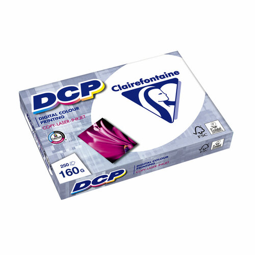 Clairefontaine Laserpapier Clairefontaine DCP A4 160gr wit 250vel