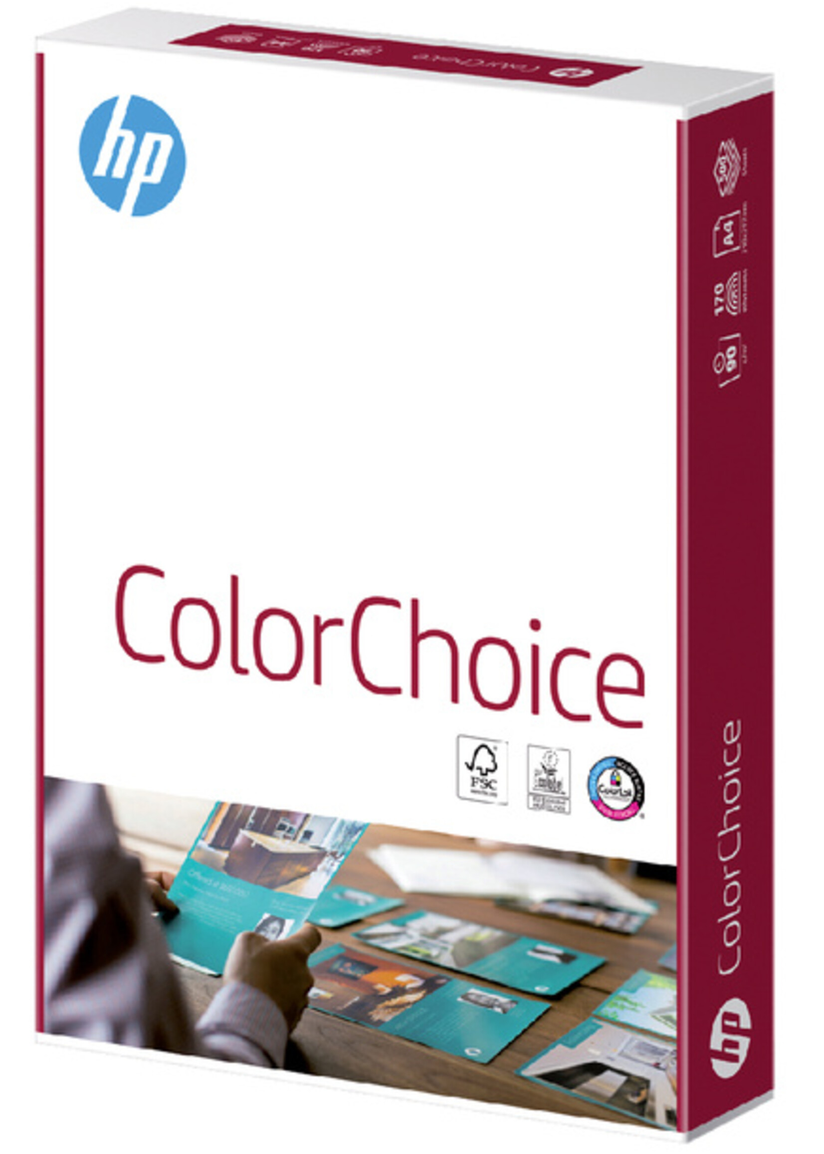 HP Kleurenlaserpapier HP Color Choice A4 90gr wit 500vel