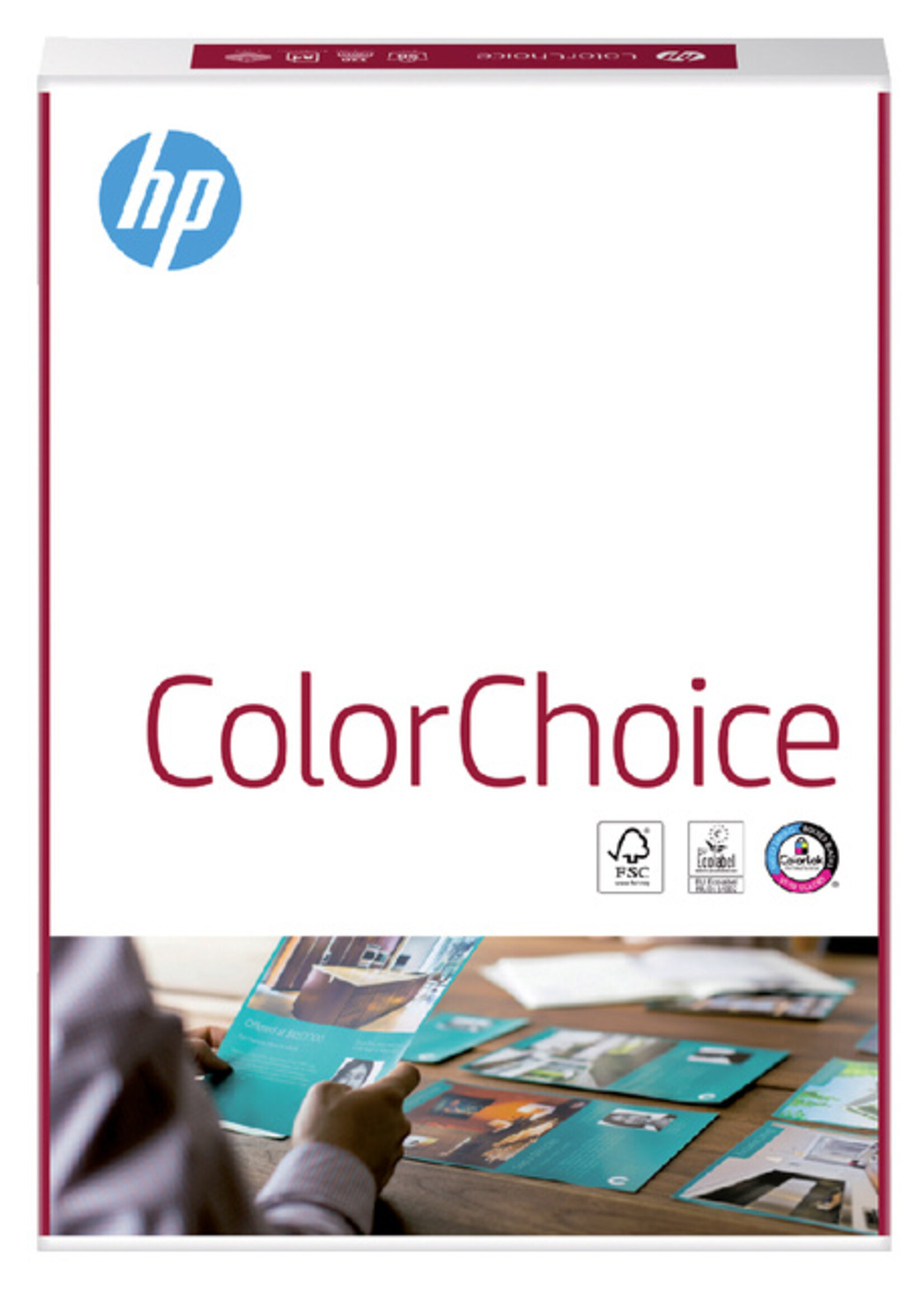 HP Kleurenlaserpapier HP Color Choice A4 90gr wit 500vel