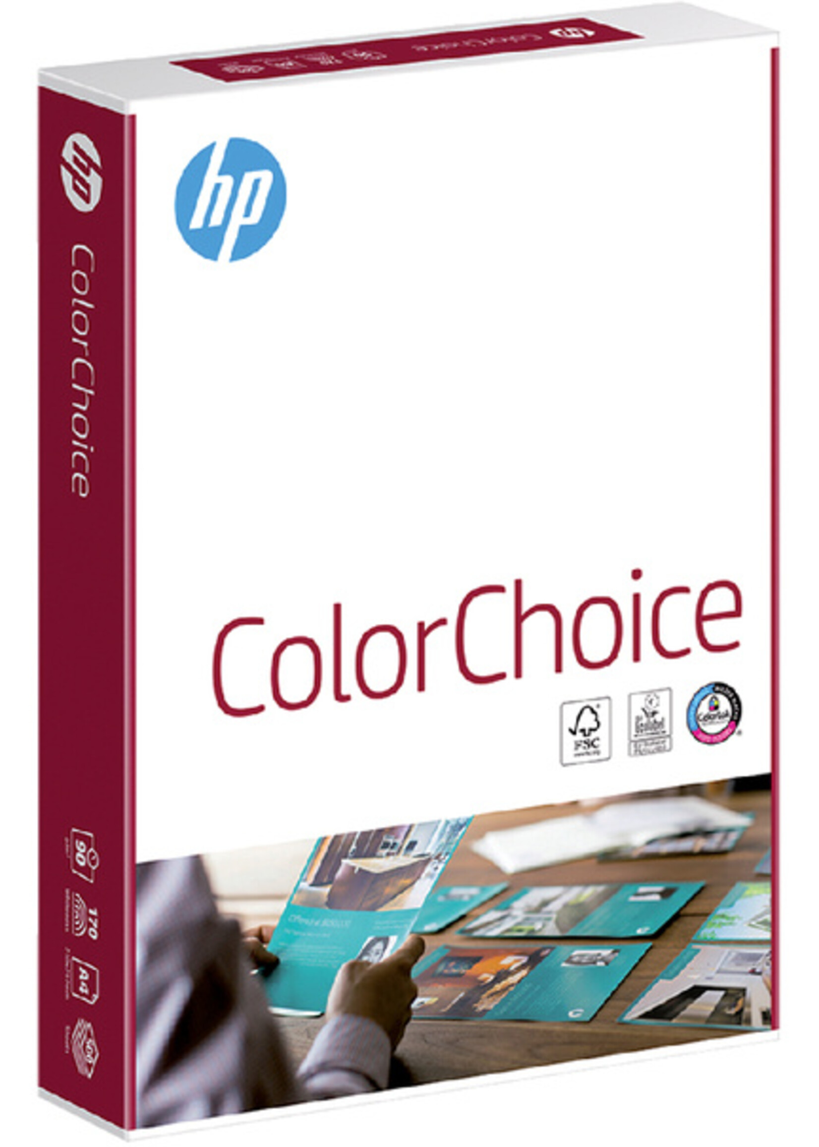 HP Kleurenlaserpapier HP Color Choice A4 90gr wit 500vel
