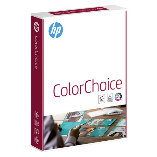 HP Kleurenlaserpapier HP Color Choice A4 120gr wit 250vel