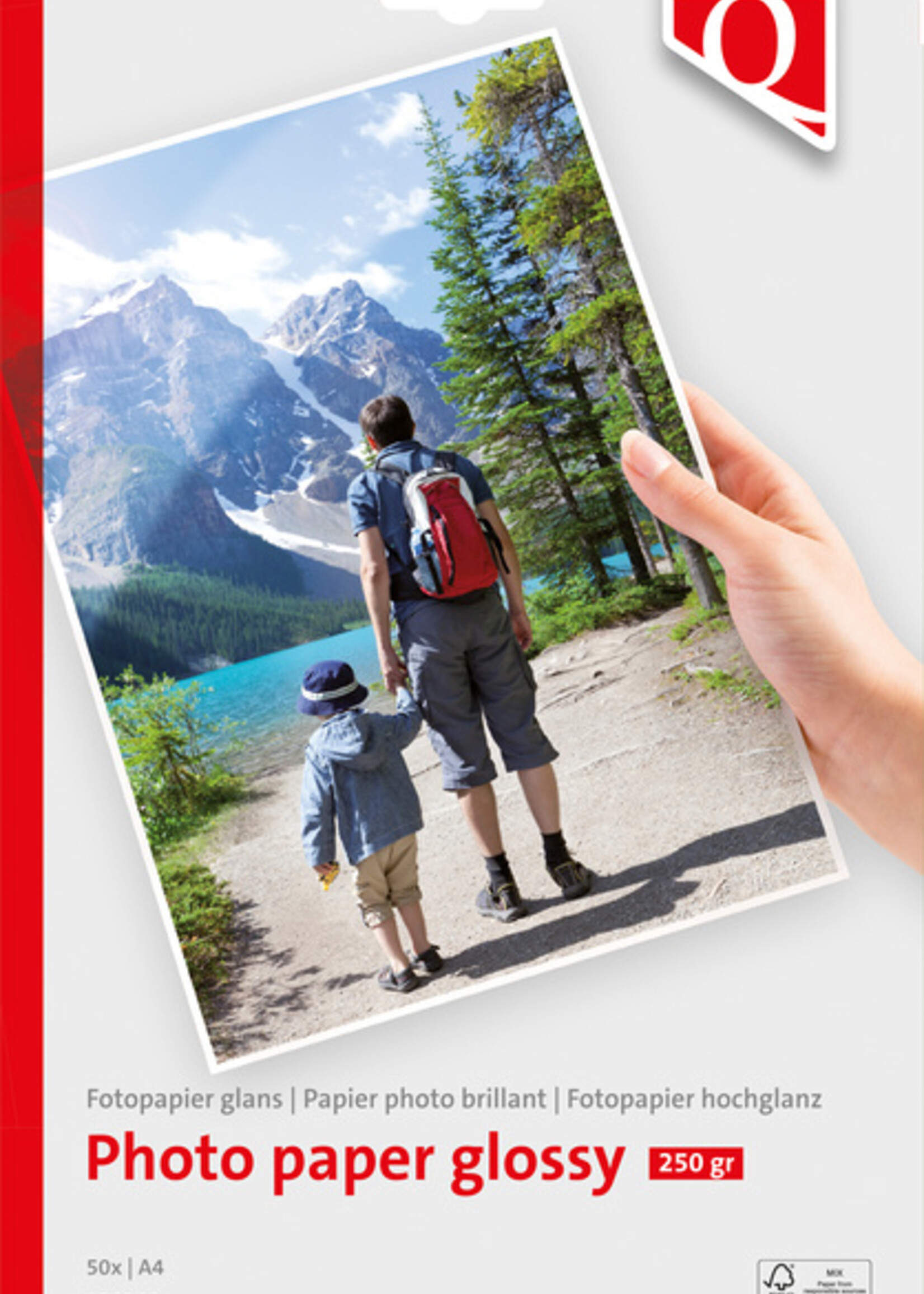 Quantore Fotopapier Quantore A4 250gr glans 50vel