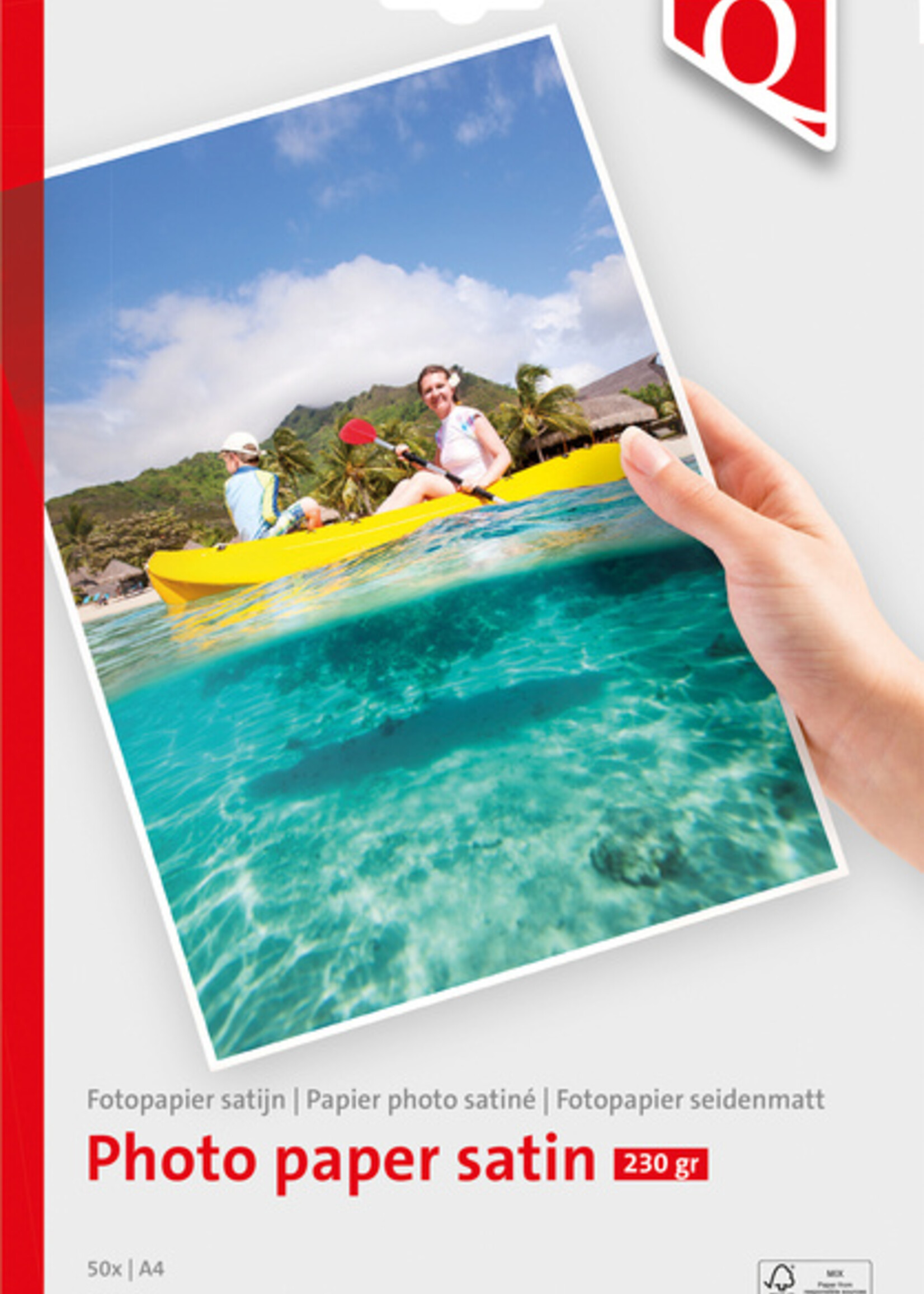 Quantore Fotopapier Quantore A4 230gr satijn 50vel