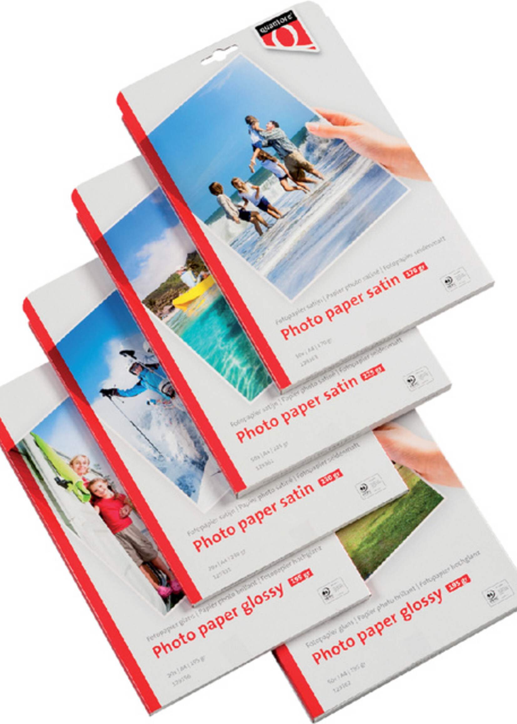 Quantore Fotopapier Quantore A4 230gr satijn 50vel