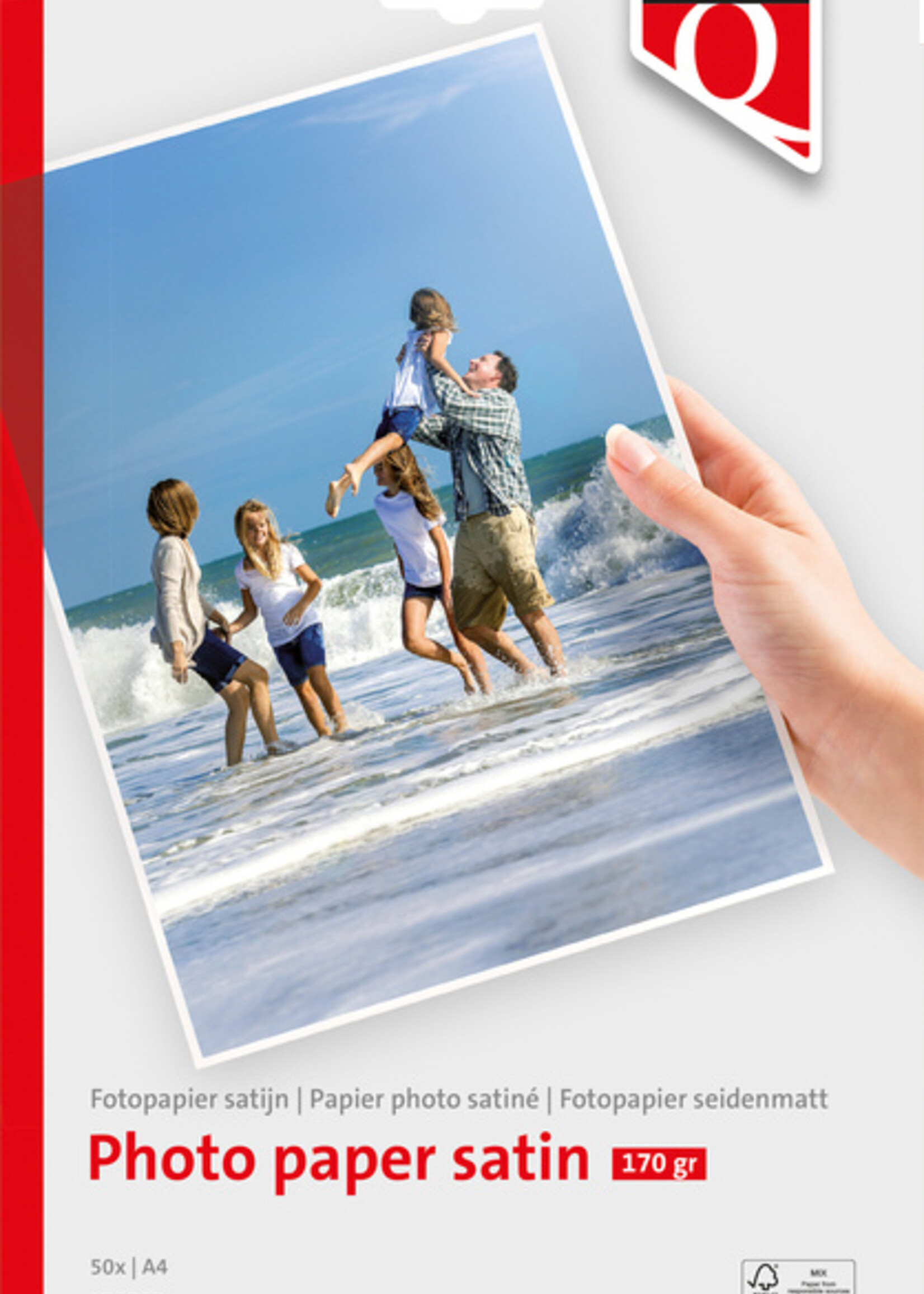 Quantore Fotopapier Quantore A4 170gr mat satijn 50vel