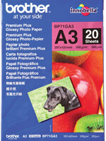 Brother Papier photo Brother BP-71 A3 260g glacé 20 feuilles