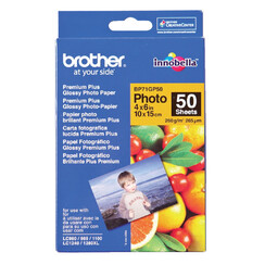 Papier photo Brother BP-71 10x15cm 260g glacé 50 feuilles