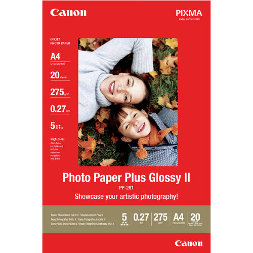 Canon Inkjetpapier Canon PP-201 A4 260gr glans 20vel