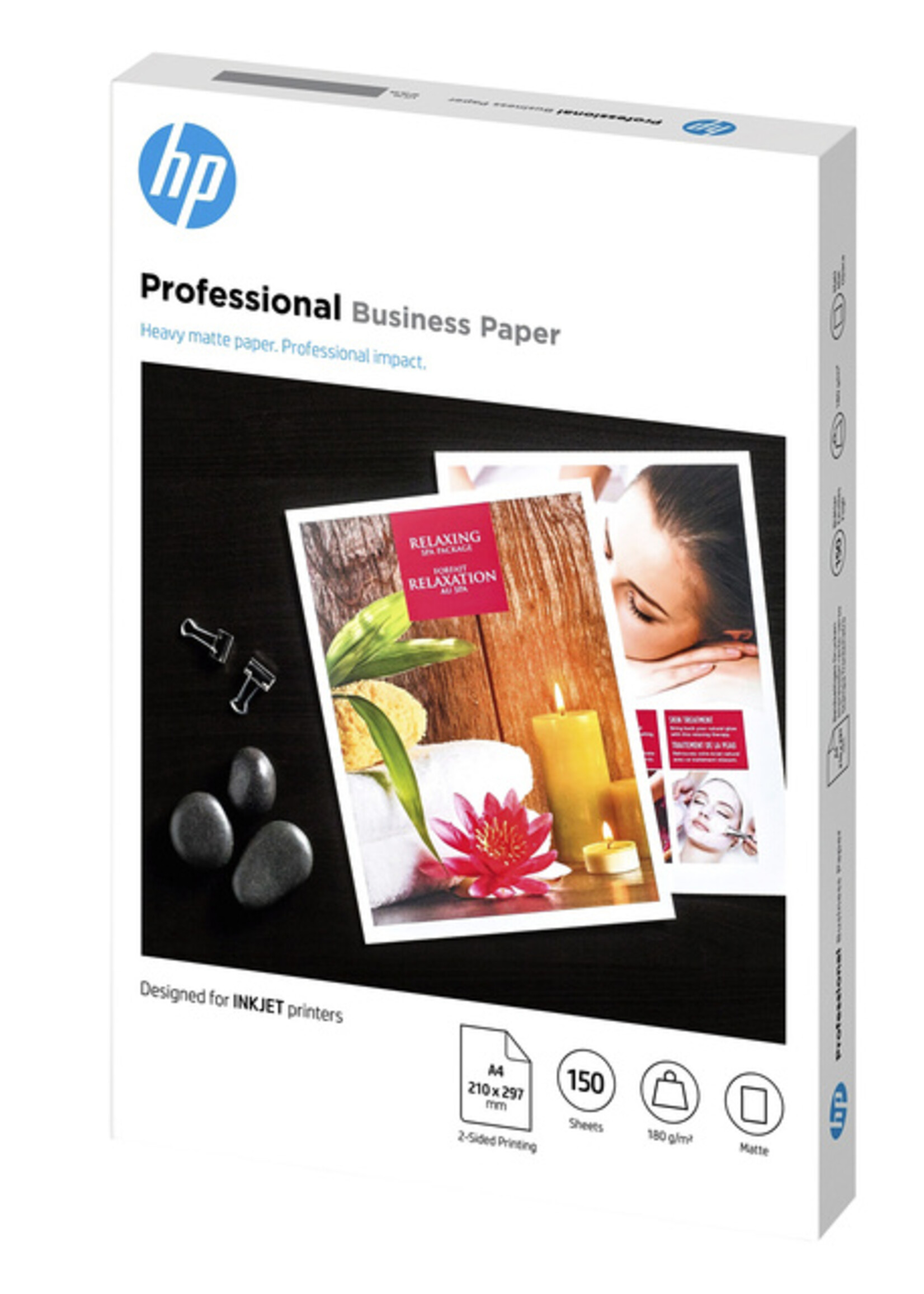 HP Papier jet d'encre HP 7MV79A A4 mat 180g 150 feuilles