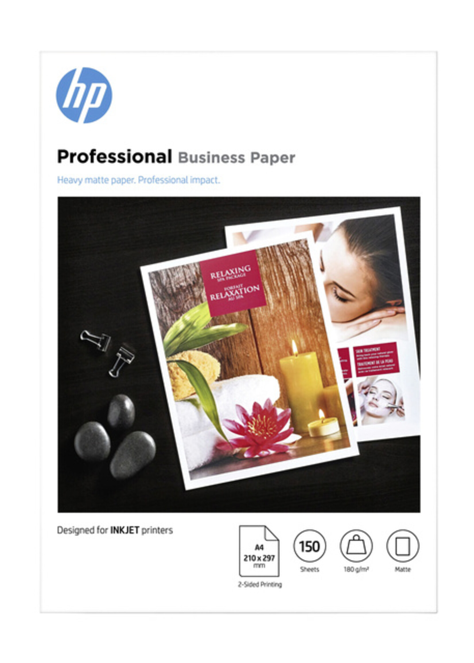 HP Inkjetpapier HP 7MV79A A4 mat 180gr 150vel