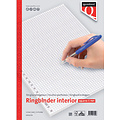 Quantore Bloc de feuilles Quantore A4 23 perforations carreau 5mm