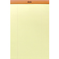 Rhodia Bloc-notes Rhodia A4 80 feuilles 80g ligné jaune