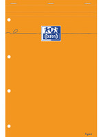 Oxford Bloc de cours Oxford Everyday A4+ ligné 80 feuilles 90g jaune