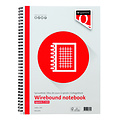 Quantore Bloc-notes Quantore A4 carreaux 5mm à spirale latérale