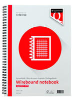Quantore Bloc-notes Quantore A4 carreaux 5mm à spirale latérale