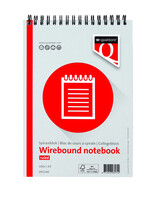Quantore Bloc-notes Quantore A5 ligné à spirale en tête